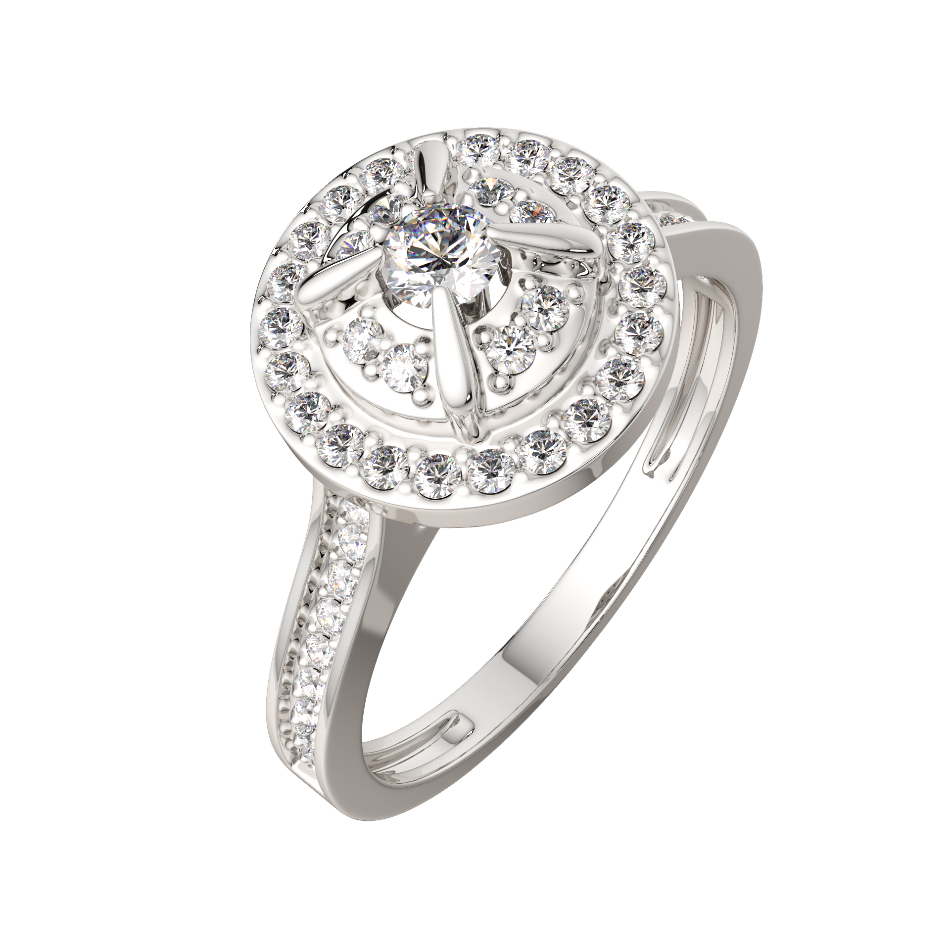 Кольцо 2D00458.14K.W.ZZ