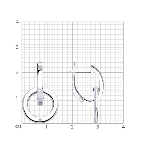Серьги 87020035