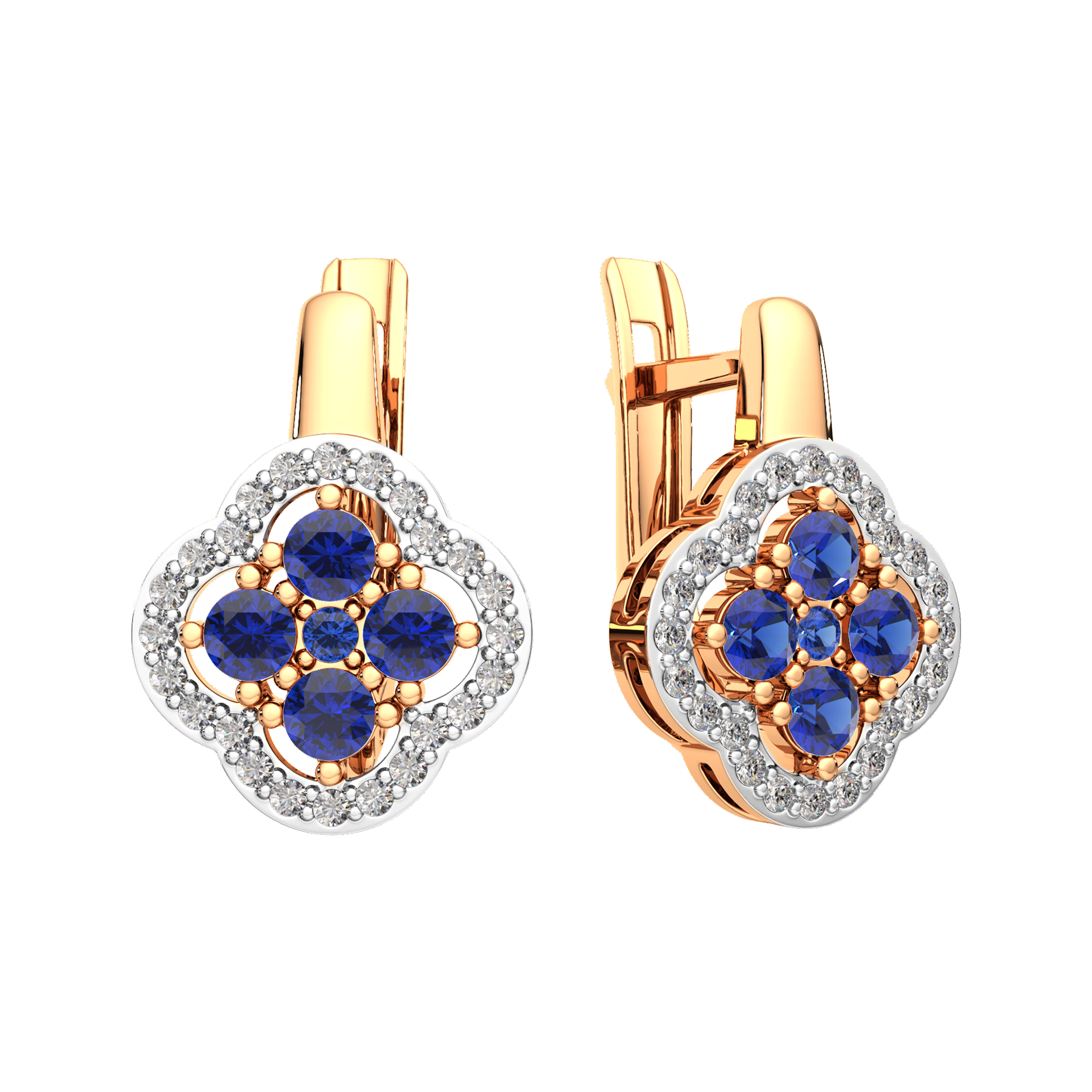 Серьги 3D10238.14K.R.ZZ