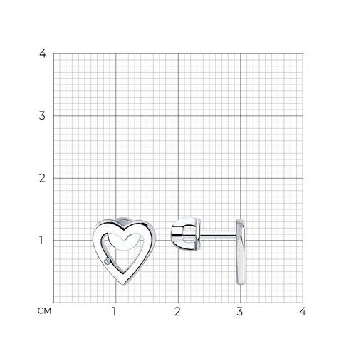 Серьги 87020034