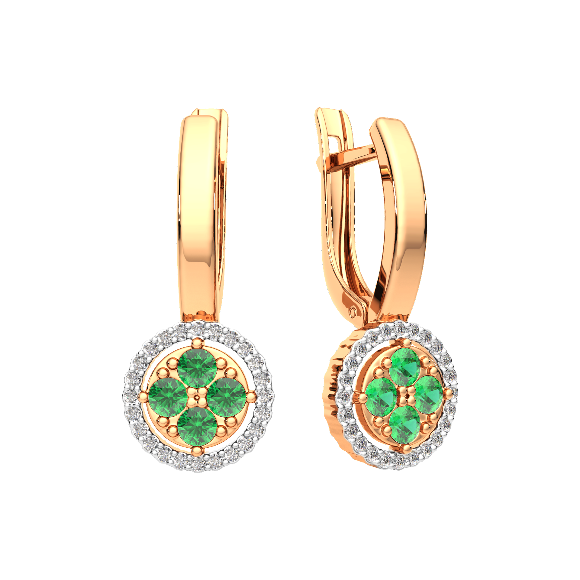 Серьги 3D20224.14K.R.ZZ