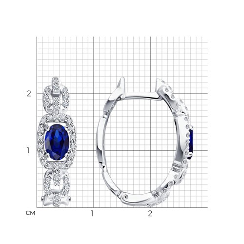 Серьги 2021187-3 Серьги 2021187-3