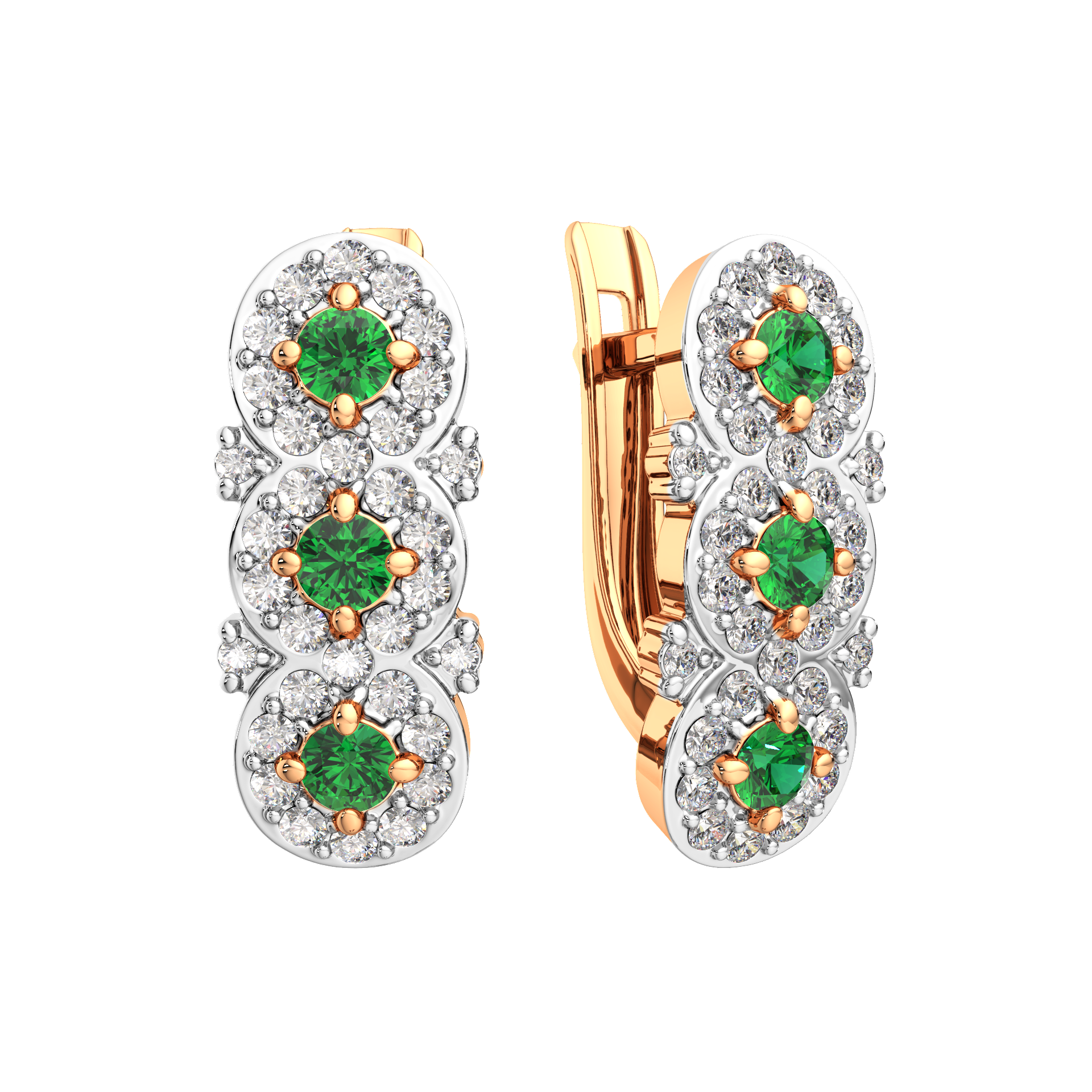 Серьги 3D20117.14K.R.ZZ