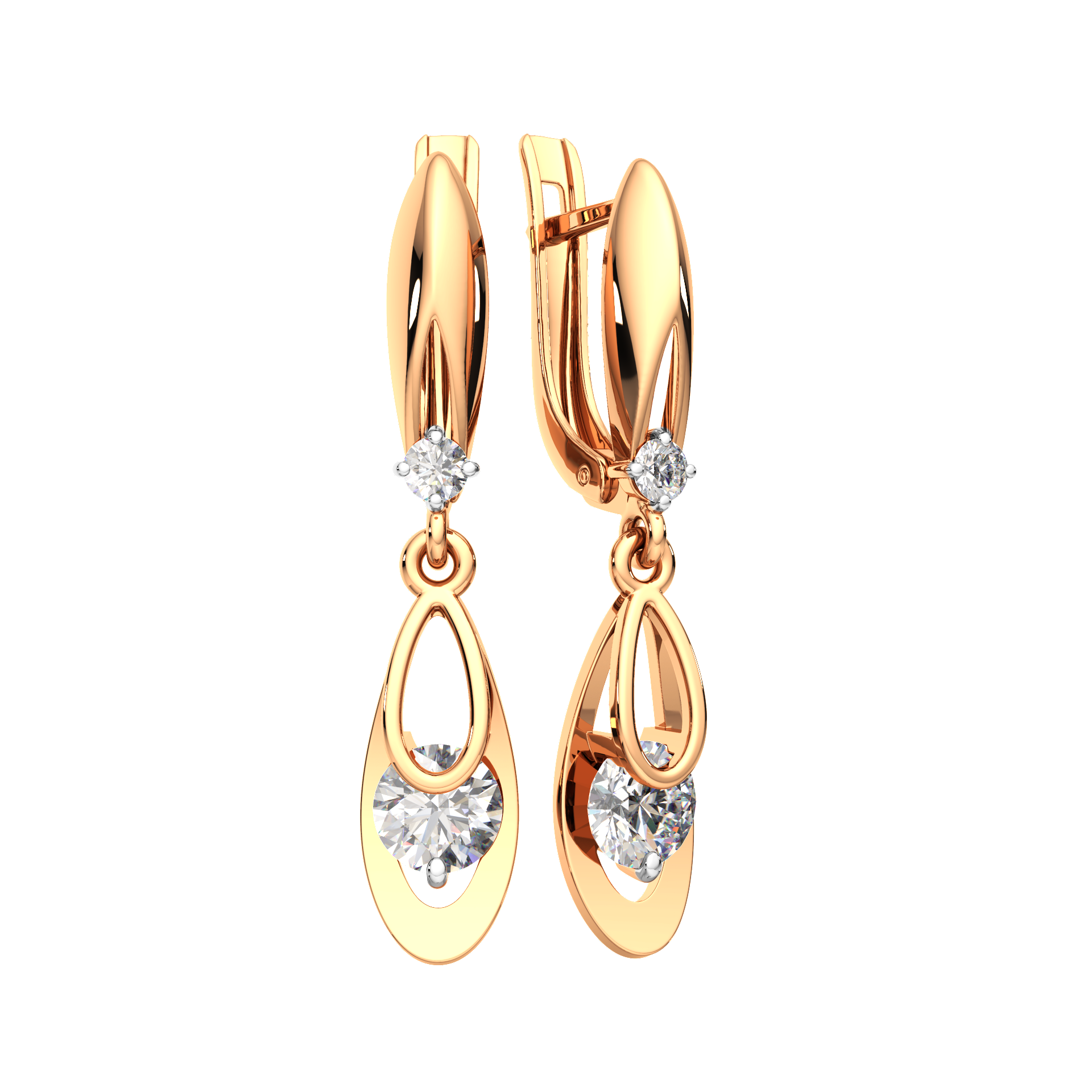 Серьги 3101092.14K.R.ZZ