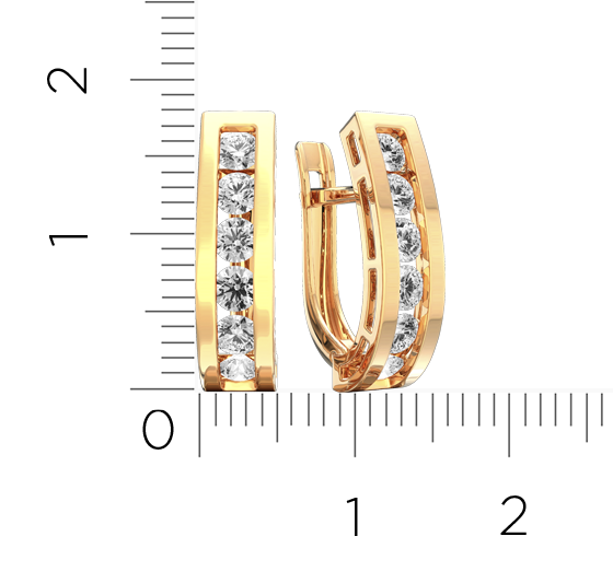 Серьги 3101012.14K.R.ZZ