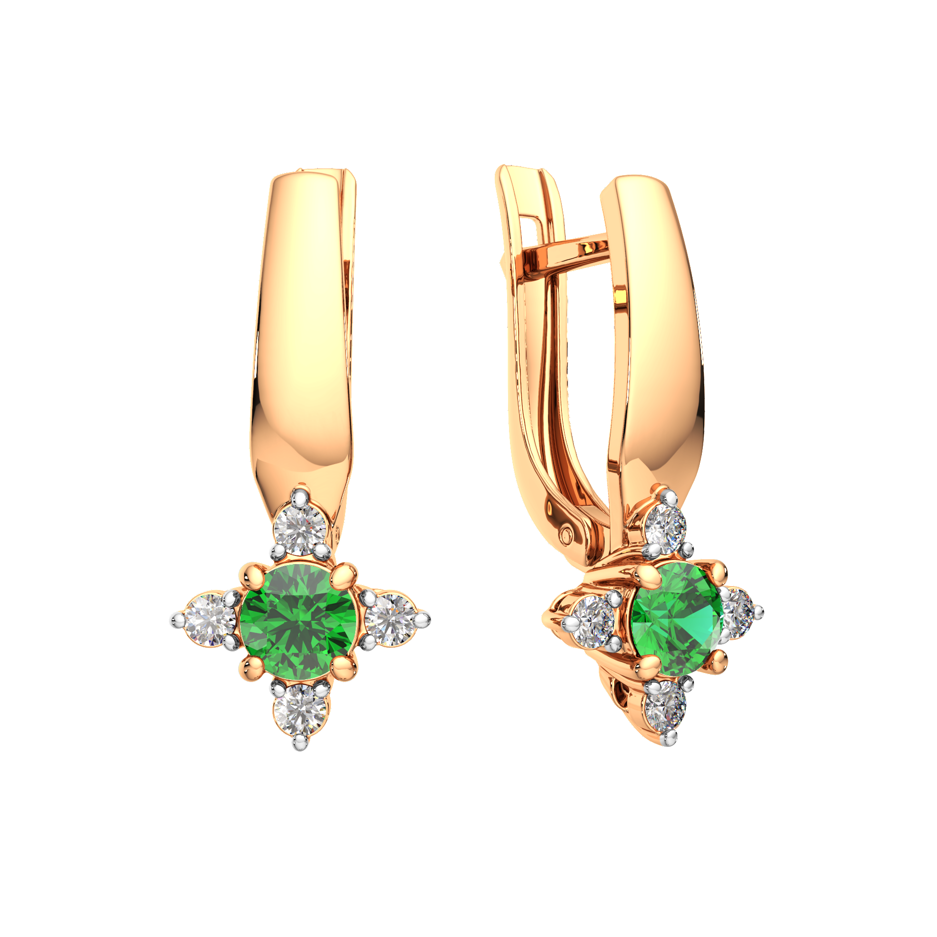 Серьги 3D20163.14K.R.ZZ