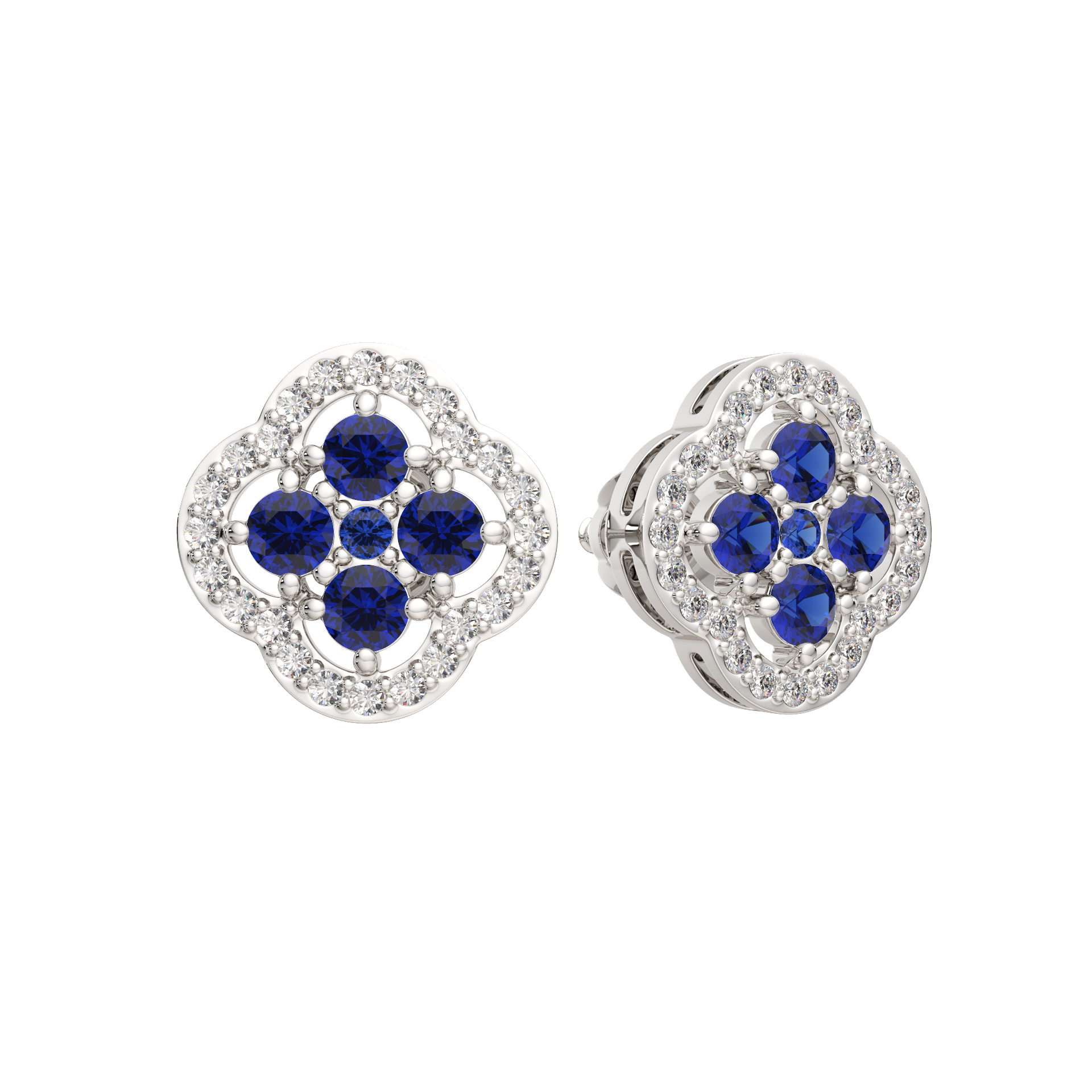 Серьги 3D10246.14K.W.ZZ