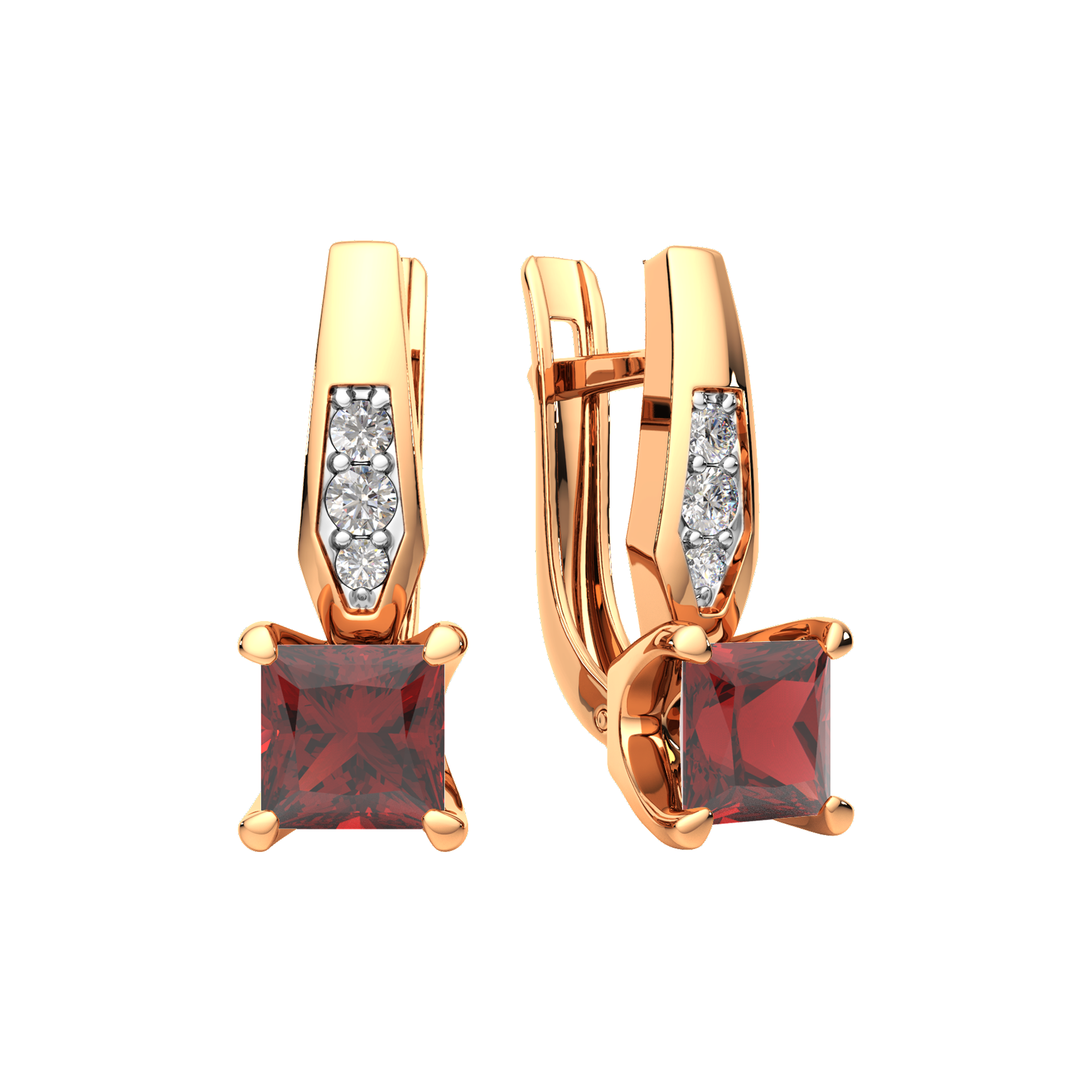 Серьги 3S50220.14K.R.ZZ