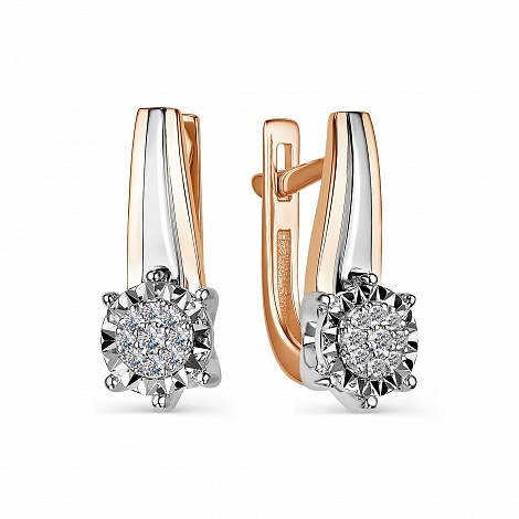 Серьги 23872-100 Серьги 23872-100