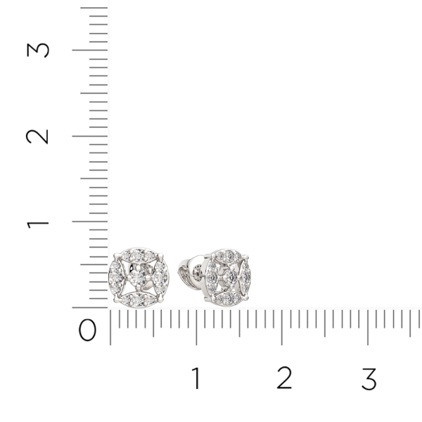 Серьги 3D00454.14K.W.ZZ
