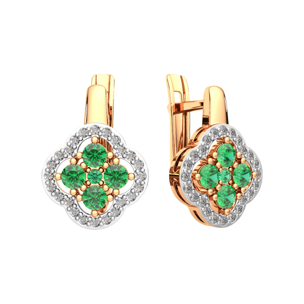 Серьги 3D20238.14K.R.ZZ Серьги 3D20238.14K.R.ZZ