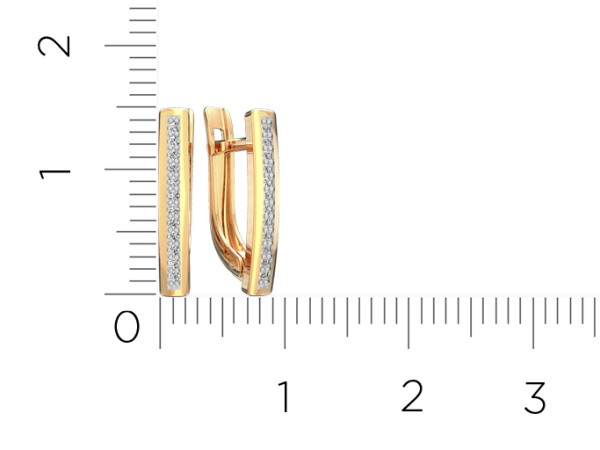 Серьги 3D00203.14K.R.ZZ