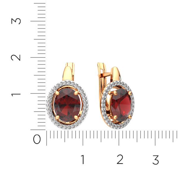Серьги 3S50267.14K.R.ZZ