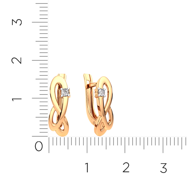 Серьги 3101834.14K.R.ZZ Серьги 3101834.14K.R.ZZ