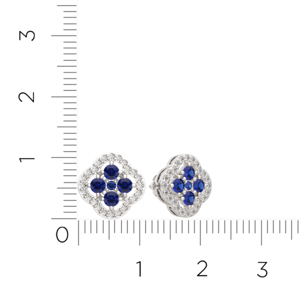 Серьги 3D10246.14K.W.ZZ