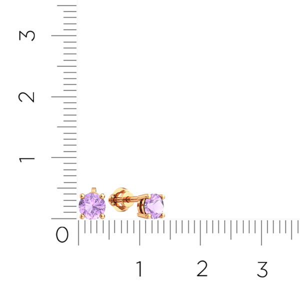 Серьги 3S60130.14K.R Серьги 3S60130.14K.R