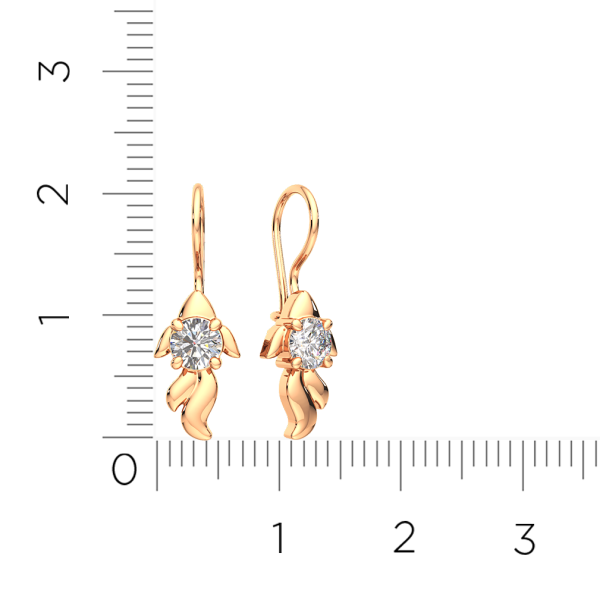 Серьги 3101713.14K.R.ZZ