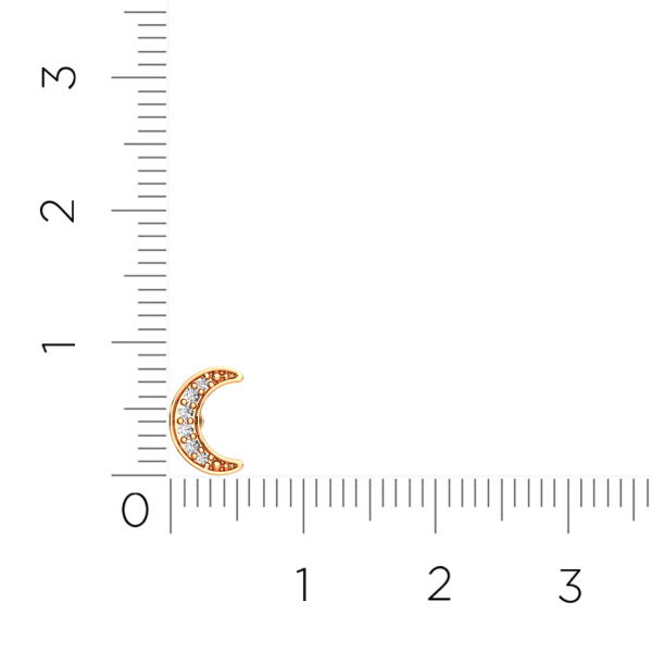 Серьга 310461.1.14K.R Серьга 310461.1.14K.R