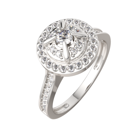 Кольцо 2D00458.14K.W.ZZ