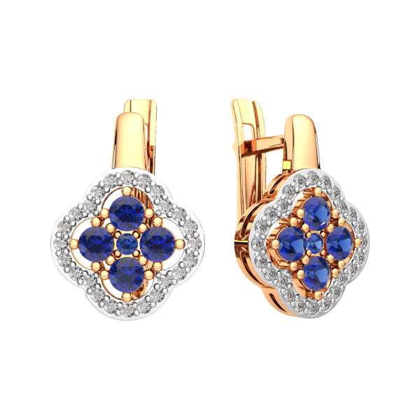 Серьги 3D10238.14K.R.ZZ