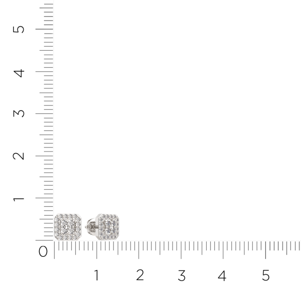 Серьги 3D00433.14K.W