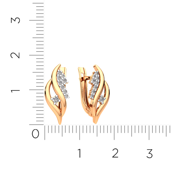 Серьги 3101817.14K.R.ZZ Серьги 3101817.14K.R.ZZ
