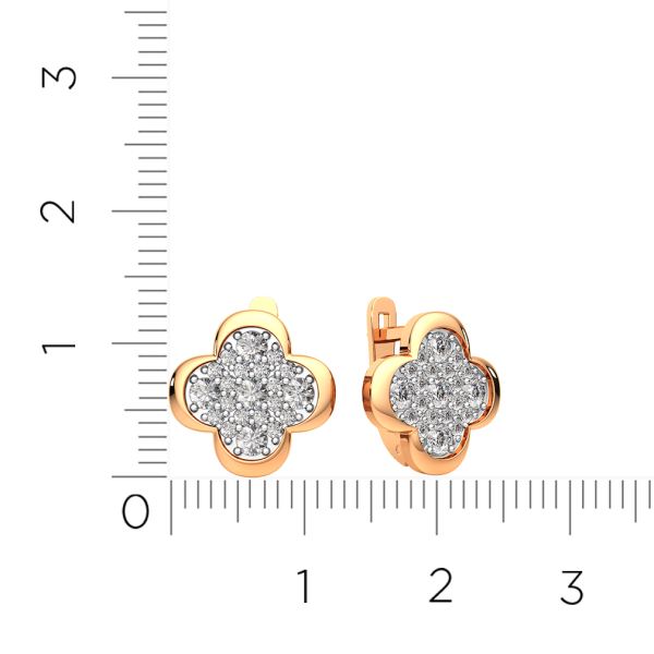 Серьги 3101861.14K.R.ZZ