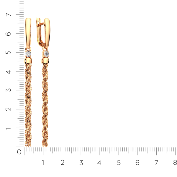 Серьги 310593/1.14K.R