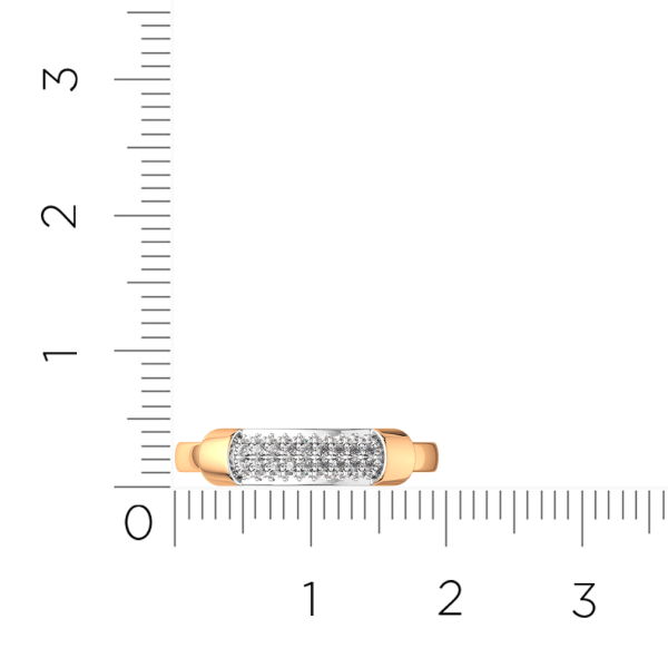 Кольцо 2D00498.14K.R.ZZ