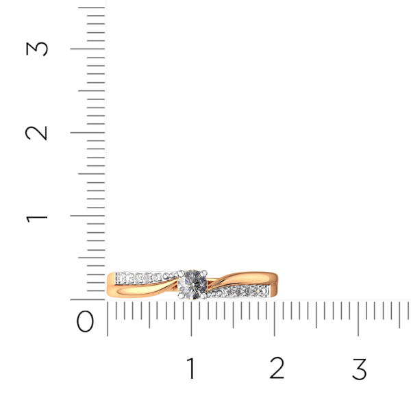 Кольцо 210974.14K.R.ZZ