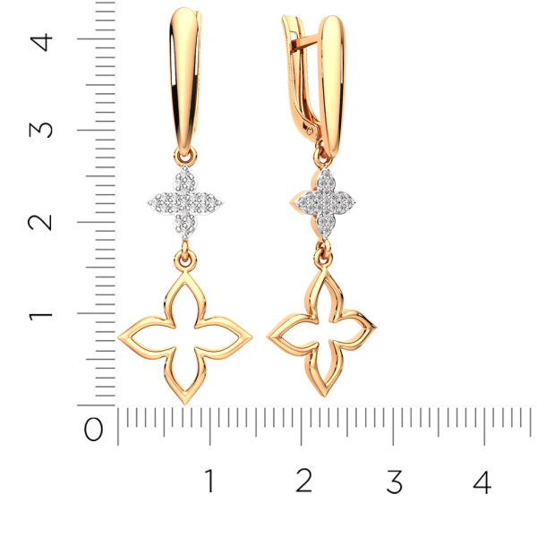 Серьги 3101871.14K.R.ZZ