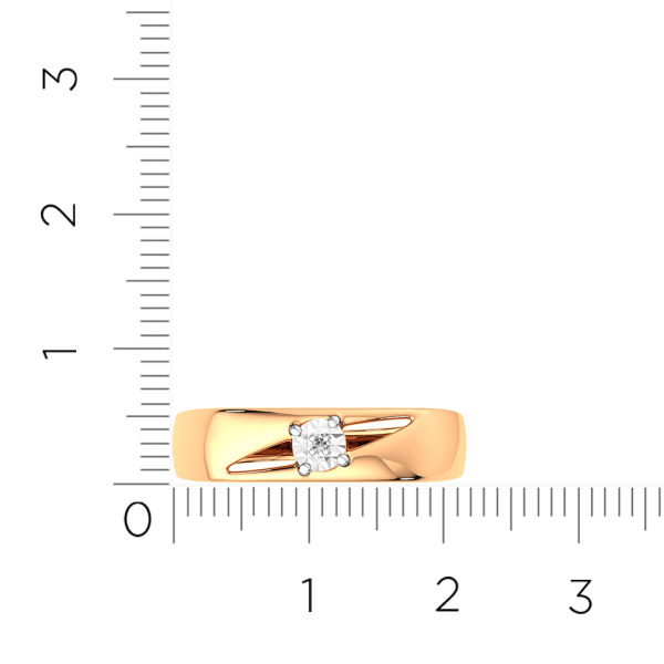 Кольцо 2D00644.14K.B.ZZ