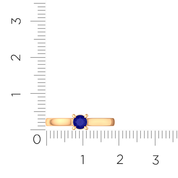 Кольцо 2DL1005.14K.R.ZZ