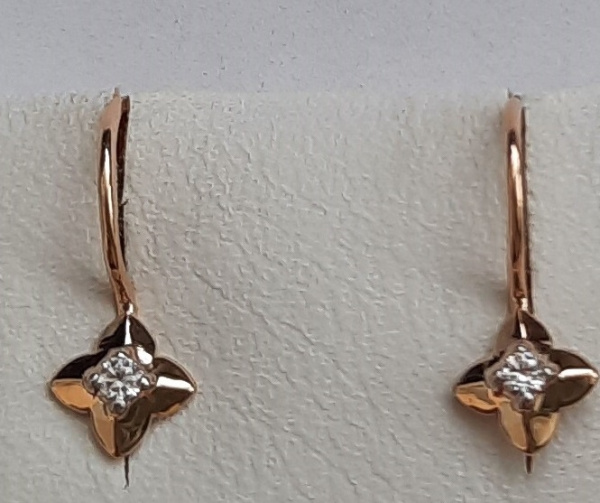 Серьги 3101268.14K.R Серьги 3101268.14K.R