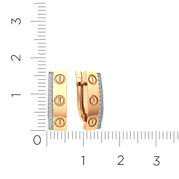 Серьги 3101864.14K.R.ZZ