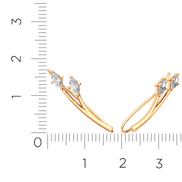 Серьги 310615.14K.R Серьги 310615.14K.R