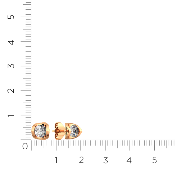 Серьги 310662.14K.R Серьги 310662.14K.R