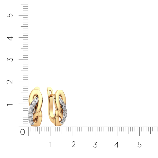 Серьги 310589.14K.R Серьги 310589.14K.R