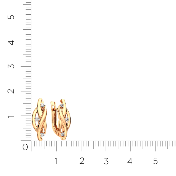 Серьги 3101422.14K.R.ZZ Серьги 3101422.14K.R.ZZ