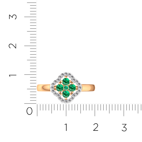 Кольцо 2D20238.14K.R.ZZ