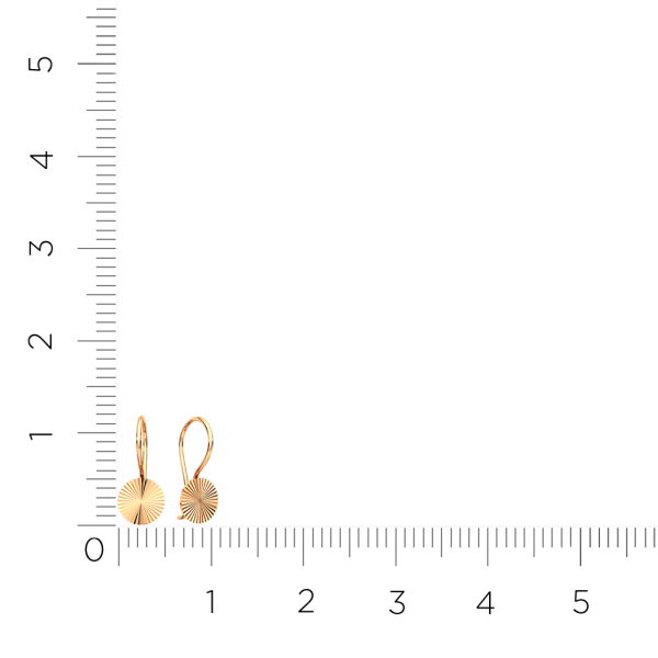 Серьги 390096.14K.R.ZZ