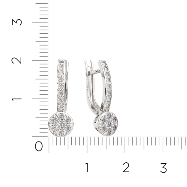 Серьги 3D00497.14K.W.ZZ
