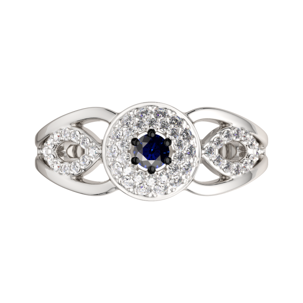 Кольцо 2D10124.14K.W.ZZ