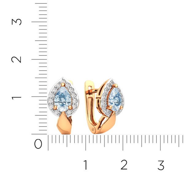 Серьги 3S40261.14K.R.ZZ Серьги 3S40261.14K.R.ZZ