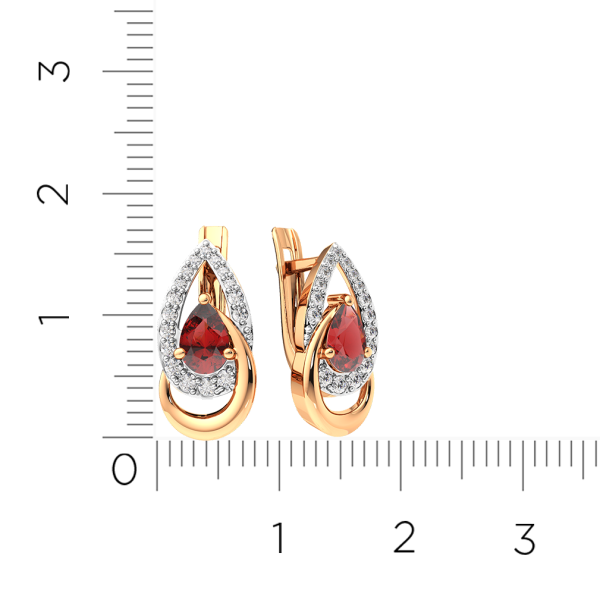 Серьги 3S50234.14K.R.ZZ Серьги 3S50234.14K.R.ZZ