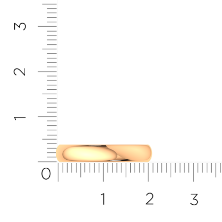 Кольцо обр. 104007.14K.R.ZZ