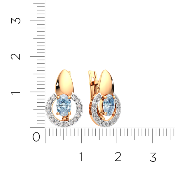 Серьги 3S40205.14K.R.ZZ Серьги 3S40205.14K.R.ZZ