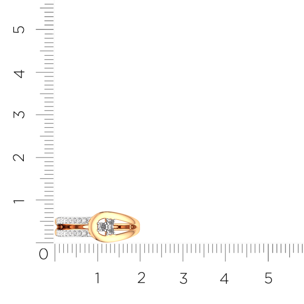 Кольцо 210819.14K.R.ZZ