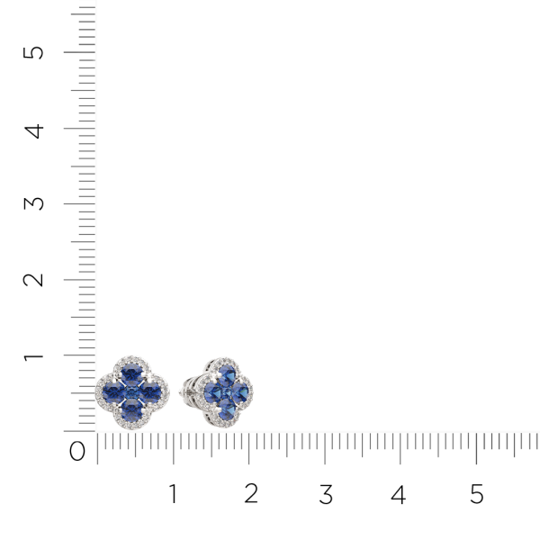 Серьги 3D1098.14K.W