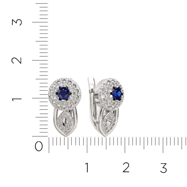 Серьги 3D10124.14K.W.ZZ